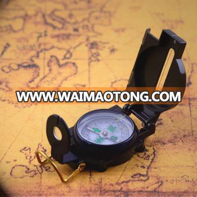 2015 New Aluminum Alloy American Metal Portable Lens Mountaineering Compass